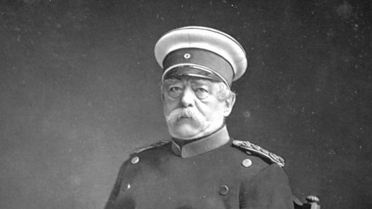 Kanclerz Otto von Bismarck około 1875 roku.