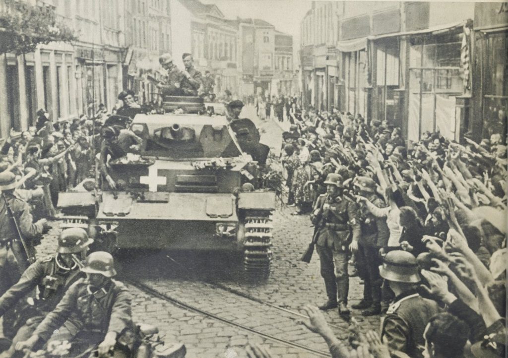 Powitanie Wehrmachtu w Grudziądzu