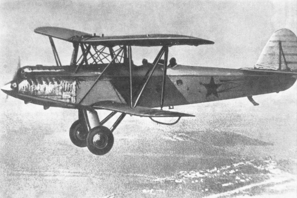 Samolot Polikarpow R-5. Zdjęcie poglądowe (domena publiczna).