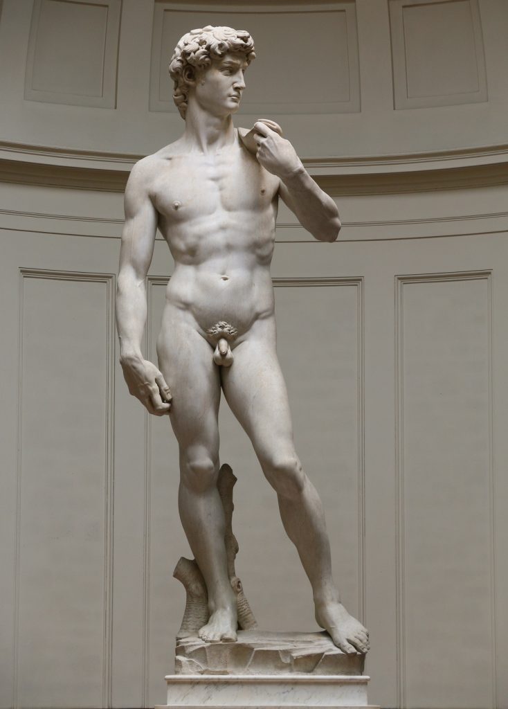 Leonardo sugerował, aby ukryć posąg Dawida pod Loggią i zakryć jego przyrodzenie (Jörg Bittner Unna/CC BY-SA 3.0).