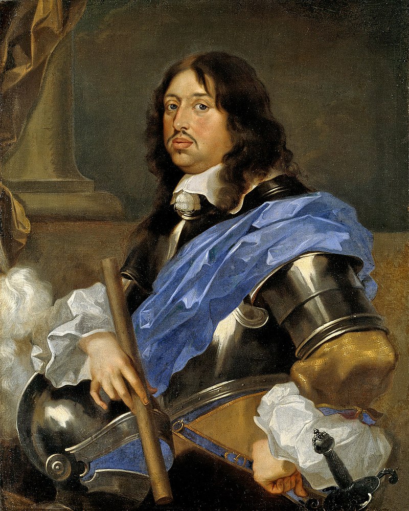 Augustyn Kordecki złożył hołd wiernopoddańczy Karolowi X Gustawowi. Uznał go tym samym za władcę Rzeczypospolitej (Sébastien Bourdon/domena publiczna).