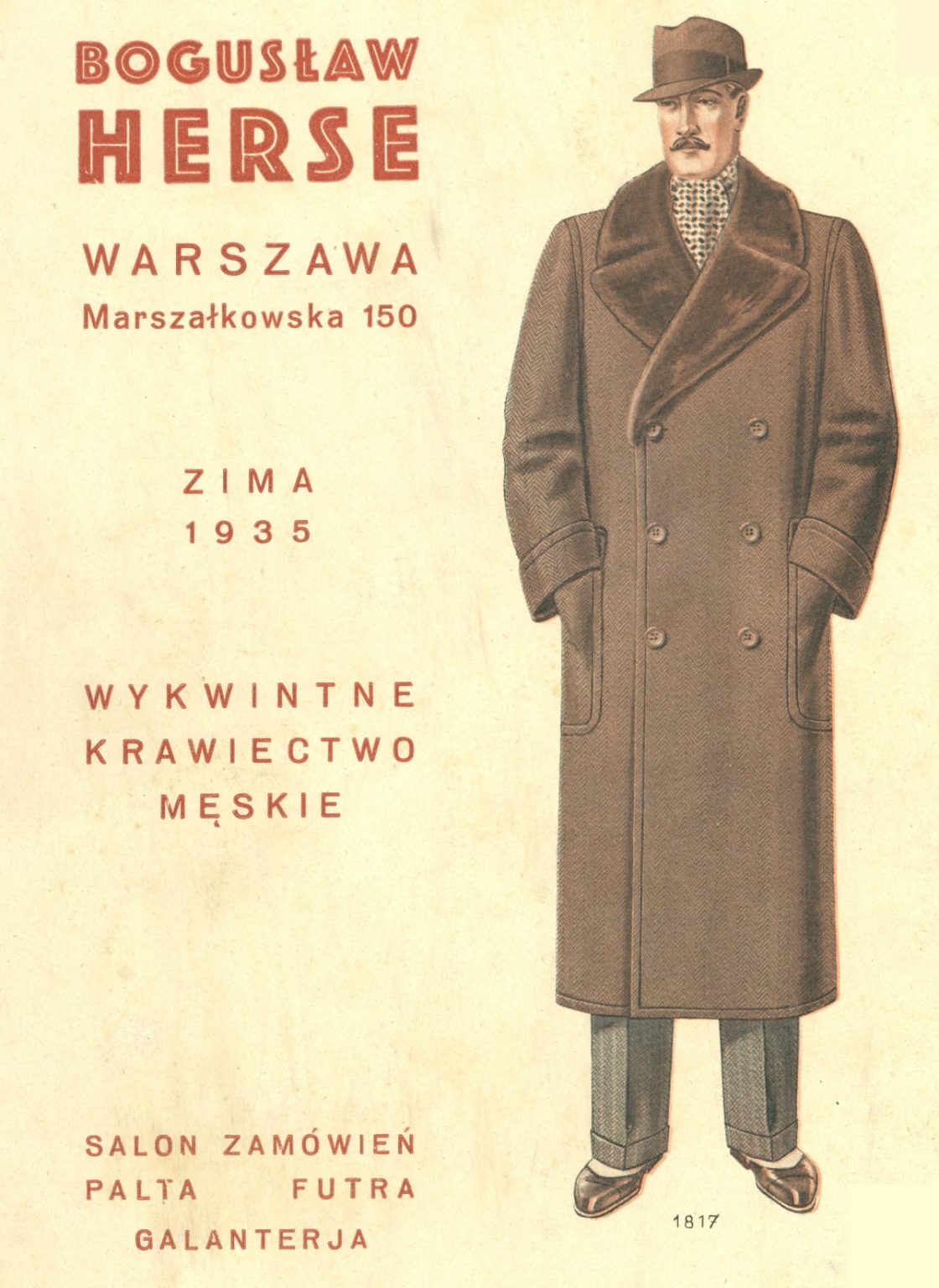 Zimowa Moda Męska W Przedwojennej Polsce Wielkahistoria 