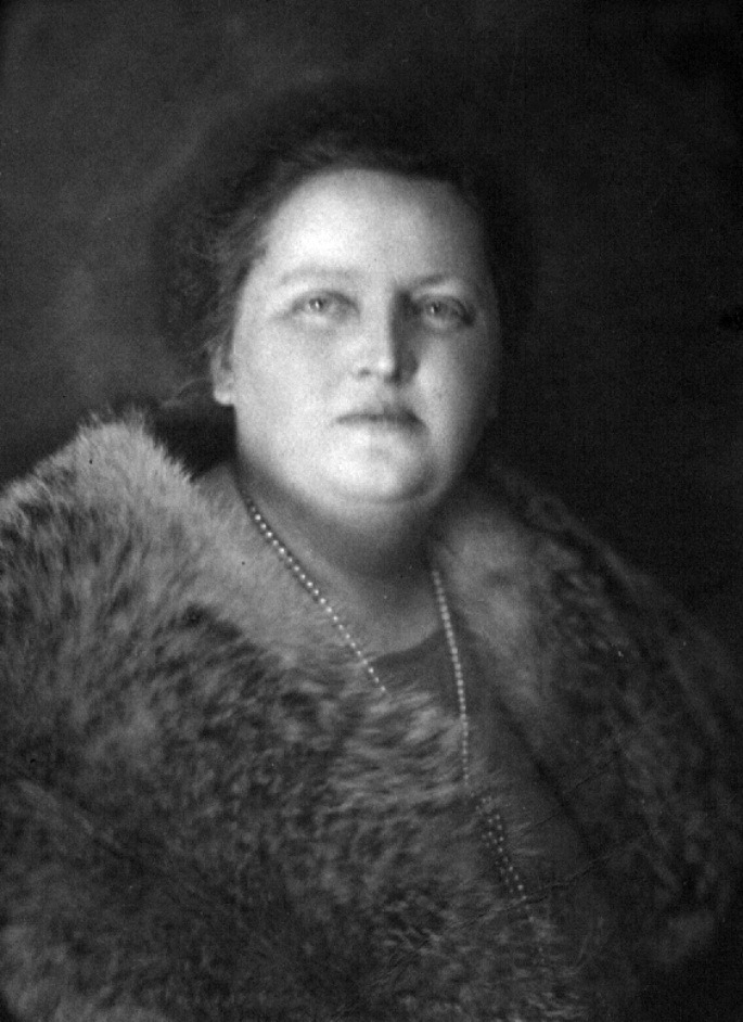 Maria Wojciechowska na zdjęci wykonanym w 1926 roku (domena publiczna).