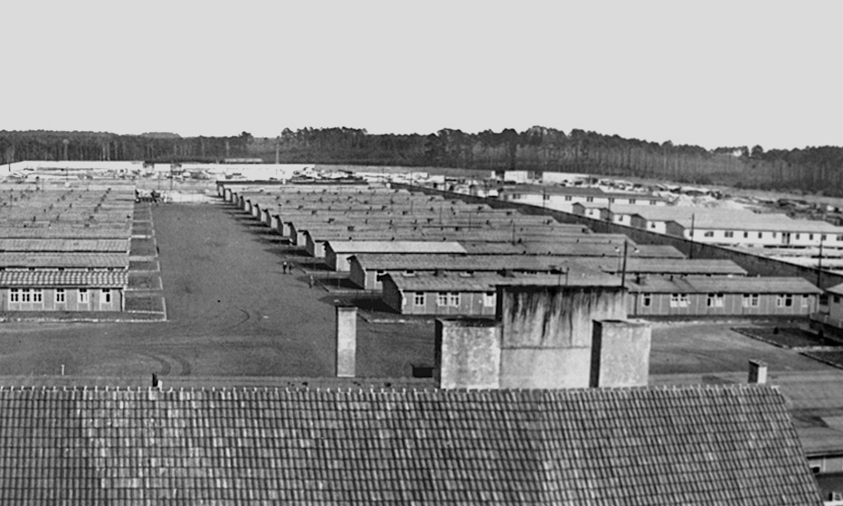 Obóz KL Ravensbrück  na zdjęciu z 1940 roku (domena publiczna).