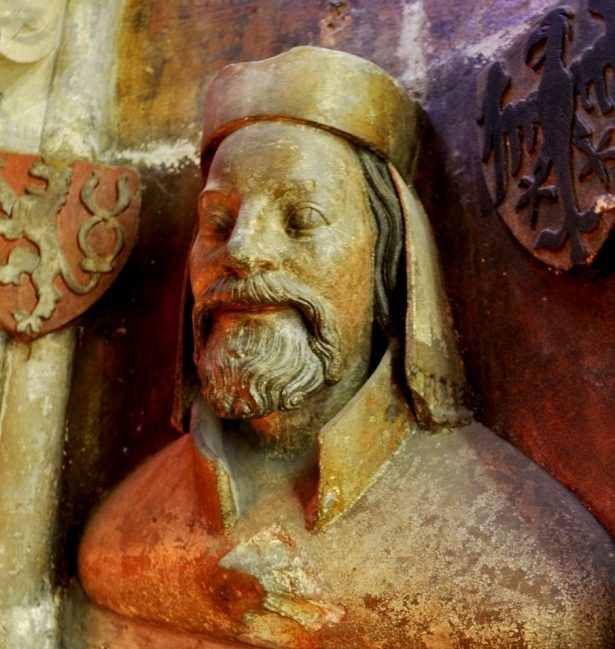 Popiersie Karola IV Luksemburskiego w praskiej katedrze (Packare/domena publiczna).