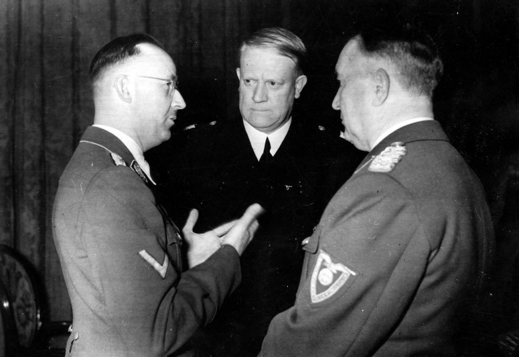 Himmler liczył, że Norwegowie będą się tłumnie zgłaszać do Waffen-SS. Tak się jednak nie stało (domena publiczna).