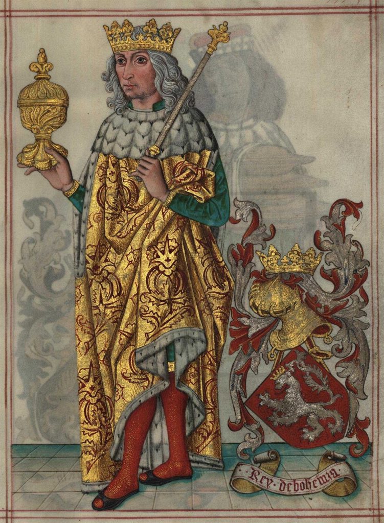 Władysław II Jagiellończyk-na miniaturze z początku XVI wieku