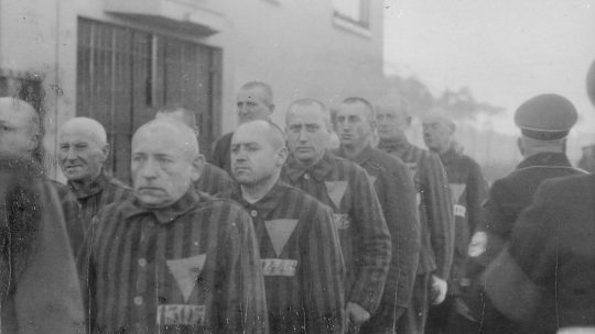 Homoseksualiści byli skazywani na obóz koncentracyjny (domena publiczna).