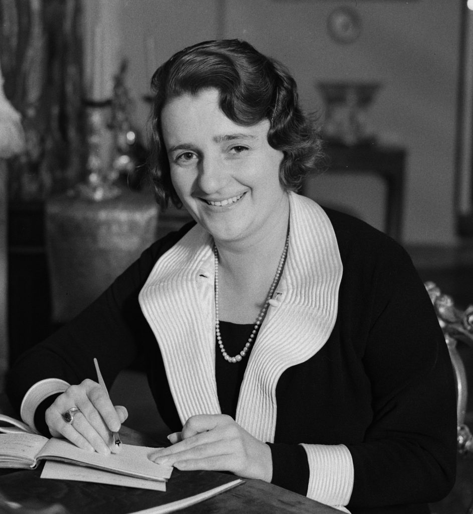 Maria Mościcka na zdjęciu z 1934 roku (Willem Van de Poll/CC BY-SA 4.0).