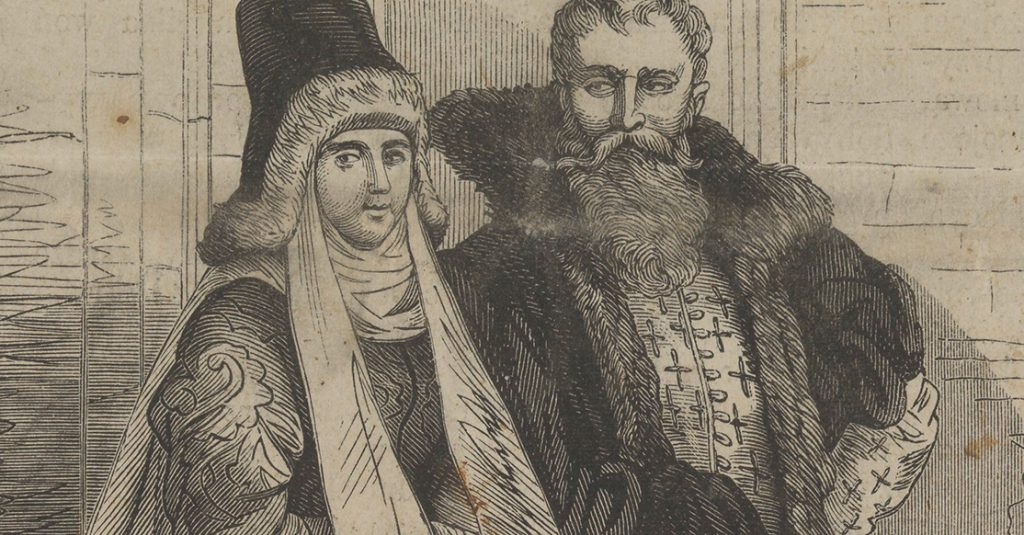 XVI-wieczne małżeństwo szlacheckie w wyobrażeniu Juliusza Kossaka.