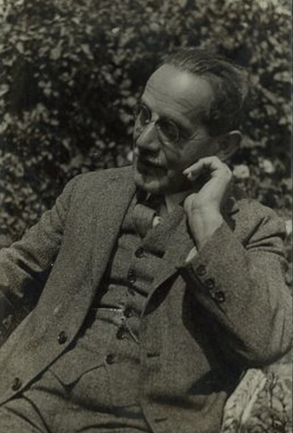 Adolf Böhm na zdjęciu z początku lat 30 XX wieku (domena publiczna).