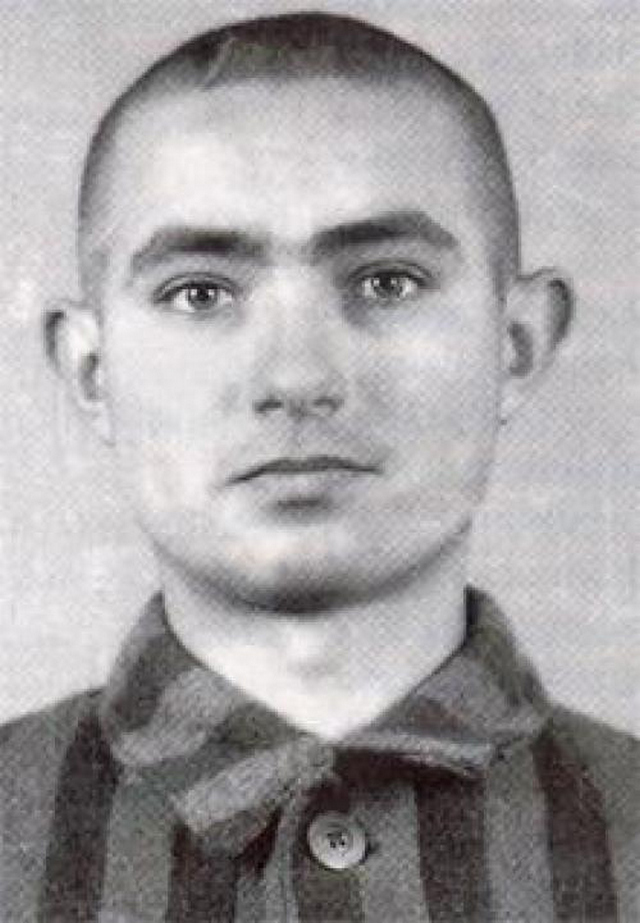 Edek Galiński trafił do Auschwitz w wieku niespełna 17 lat (domena publiczna).