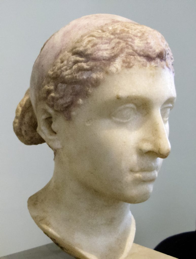 Podobizna Kleopatry powstała między 40 a 30 r. p.n.e. (Louis le Grand/domena publiczna).