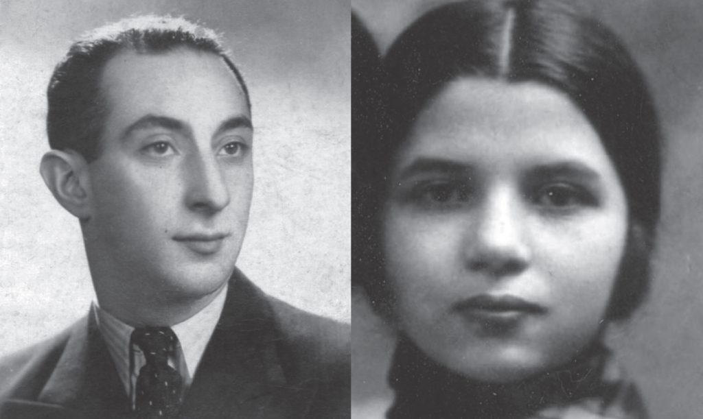 Rodzice Gizy Henryk i Edwarda. Zdjęcia z książki Dziewczyna z walizki. 