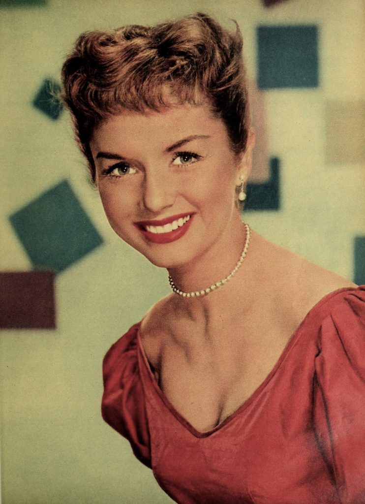 Debbie Reynolds na zdjęciu z połowy lat 50. XX wieku (domena publiczna).
