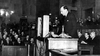 Przemówienie Józefa Becka w Sejmie. 5 maja 1939 roku.