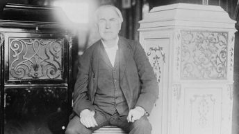 Thomas Edison rozświetlający mroki... rzekomo