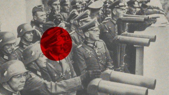Adolf Hitler przygląda się oblężonej Warszawie