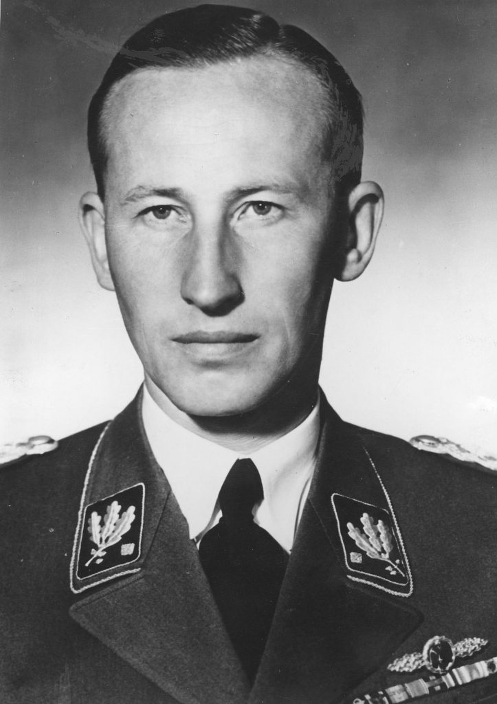 Reinhard Heydrich był jednym z czołowych nazistowskich dygnitarzy (domena publiczna).
