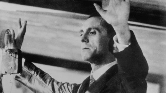 Joseph Goebbels potrafił mistrzowsko manipulować opinią publiczną