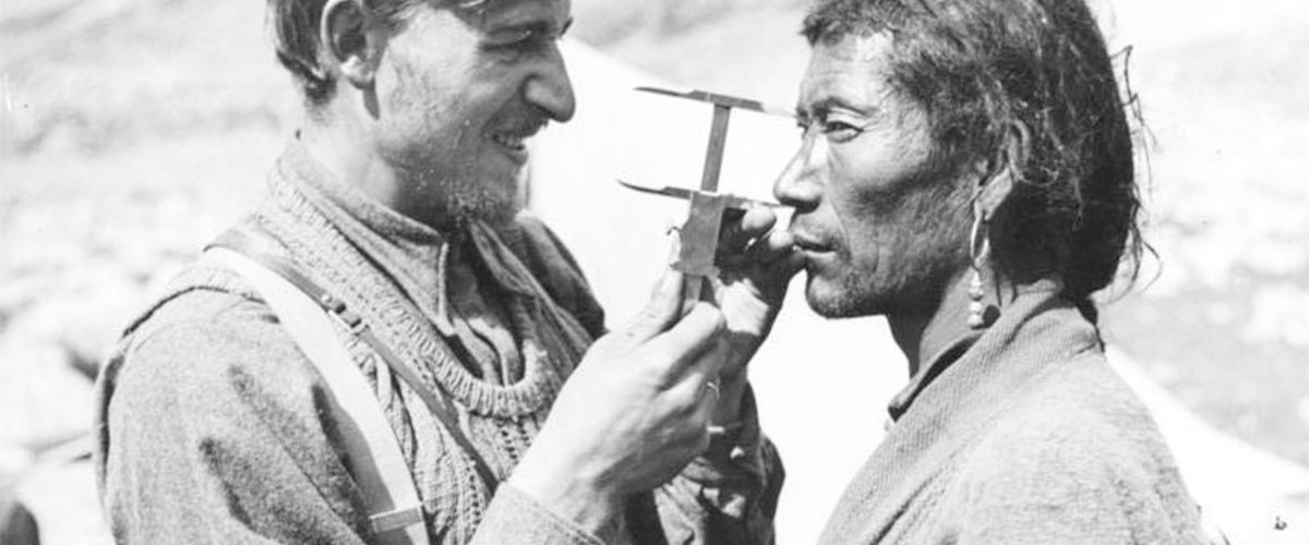 Pomiary antropologiczne podczas wyprawy Ahnenerbe do Tybetu