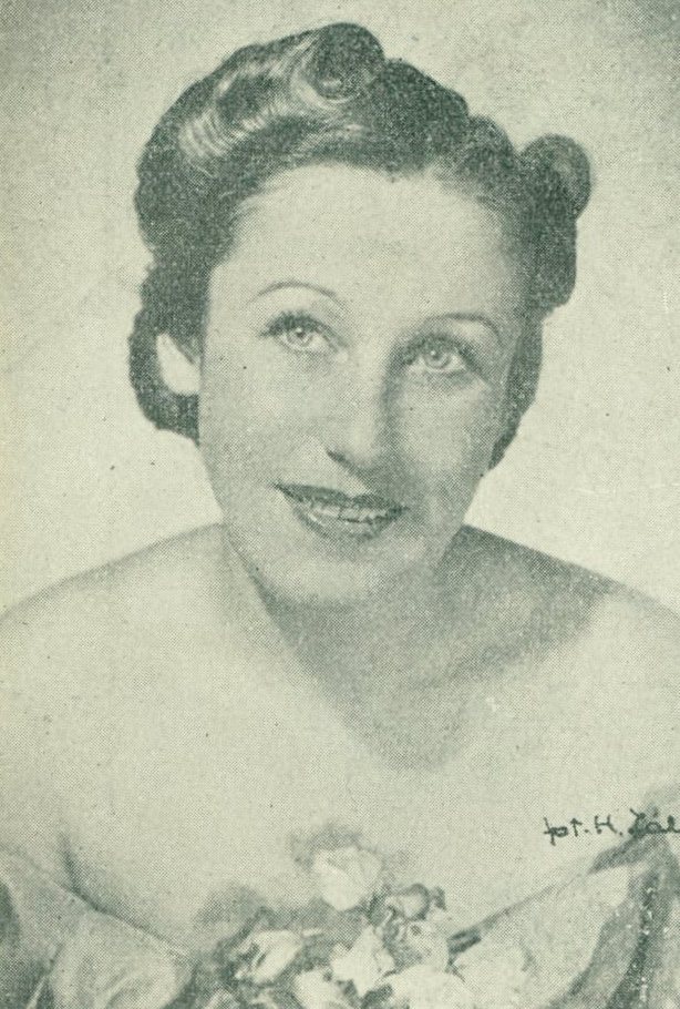 Maria Wolińska na zdjęciu z okresu występów w Teatrze Małych Form Miniatury (domena publiczna).