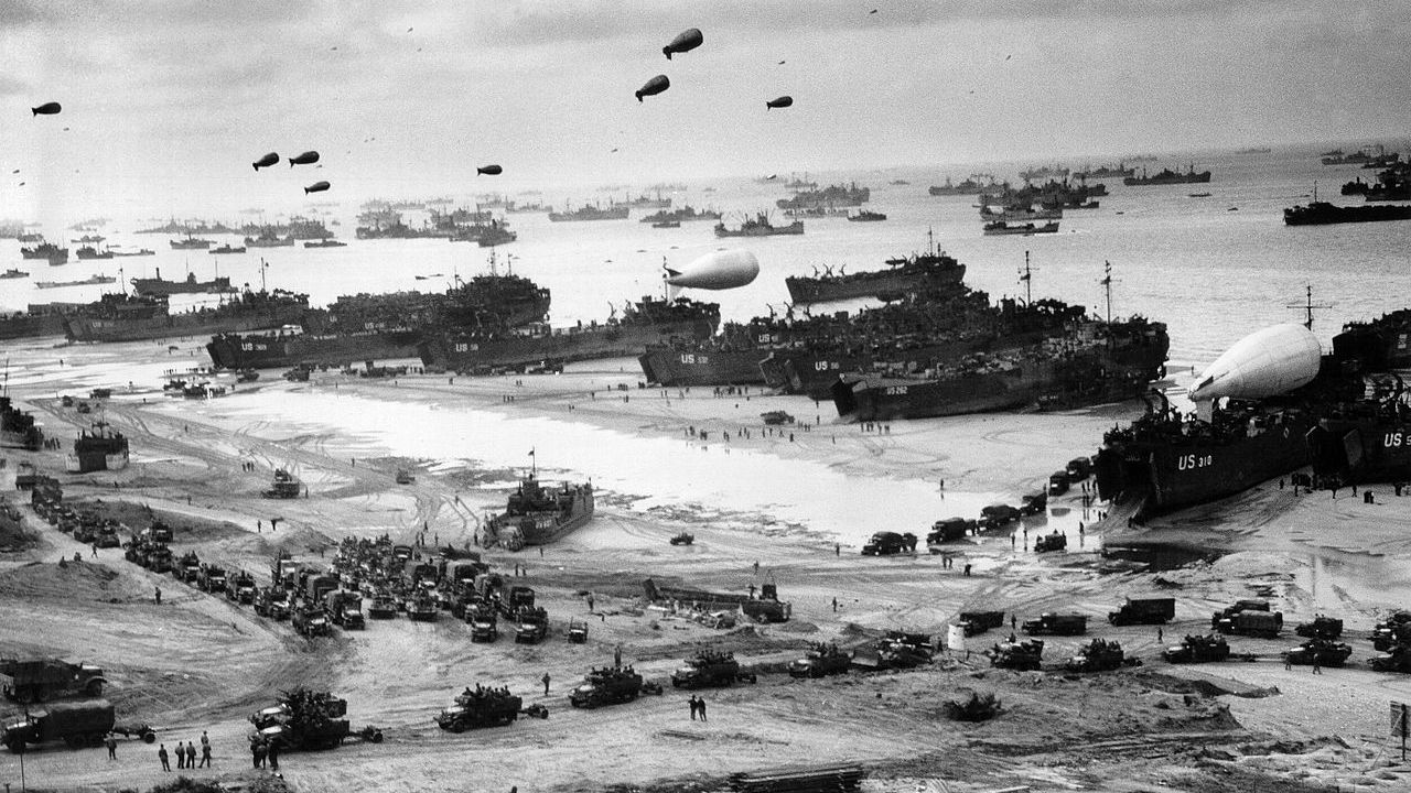Lądowanie w Normandii. Operacja „Overlord” była największą akcją desantową II wojny światowej