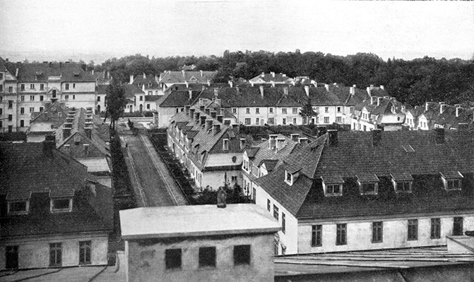 Kolonia Staszica na fotografii przedwojennej.