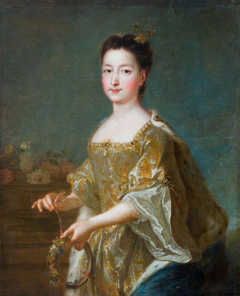 Teresa Kunegunda wyruszyła w drogę na zachód dopiero 13 listopada 1694 roku. Powyżej jej podobizna z połowy lat 90. XVII wieku (François de Troy/domena publiczna).