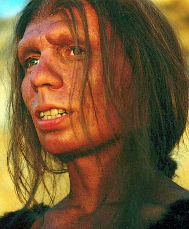 Dzięki zachowanym zębom udało się odtworzyć genom neandertalczyków. Na ilustracji rekonstrukcja wyglądu neandertalskiej kobiety (Bacon Cph/CC BY 2.5).