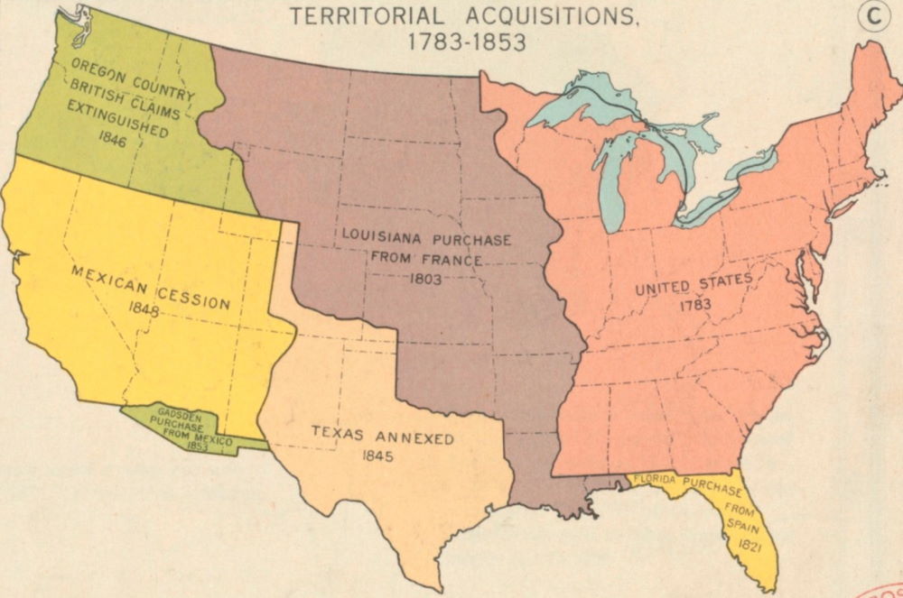Ekspansja terytorialna Stanów Zjednoczonych 1783-1853
