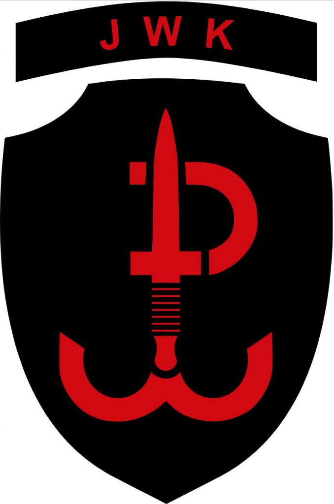 Odznaka rozpoznawcza Jednostki Wojskowej Komandosów.
