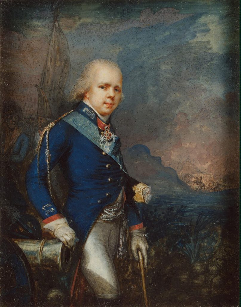 Portret wielkiego księcia Konstantego z 1799 roku (domena publiczna).