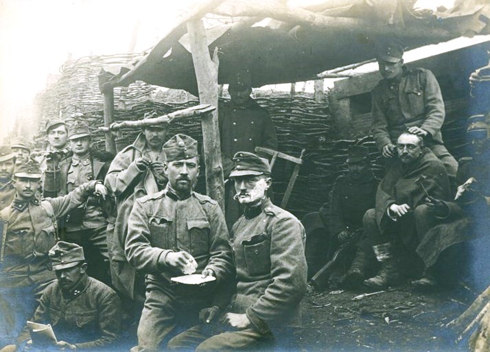 Polacy stanowili około 8% żołnierzy w austro-węgierskiej armii (domena publiczna).