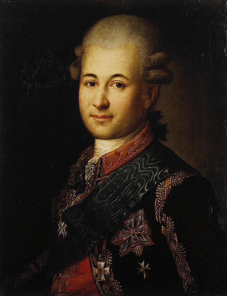 Siemion Zoricz. Portret z lat 90. XVIII wieku.