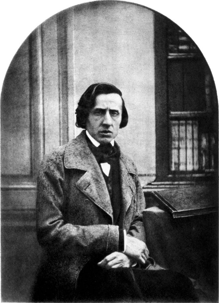 Fryderyk Chopin. Dagerotyp z 1847 roku.