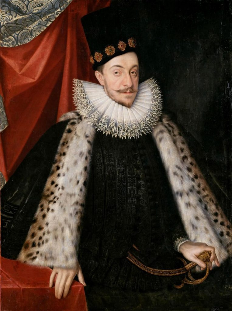 Portret Zygmunta III Wazy z około 1590 roku (Marcin Kober/domena publiczna).