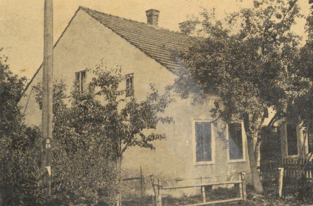 Dom Hitlerów w Leonding pod Linzem. Zdjęcie z okresu międzywojennego (domena publiczna).