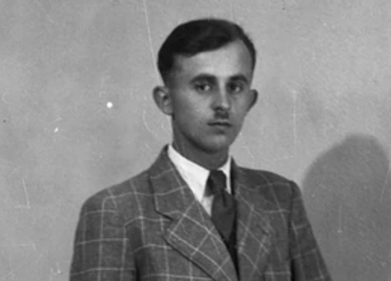 Ojciec Jana Kuriaty na fotografii z 1946 lub 1947 roku
