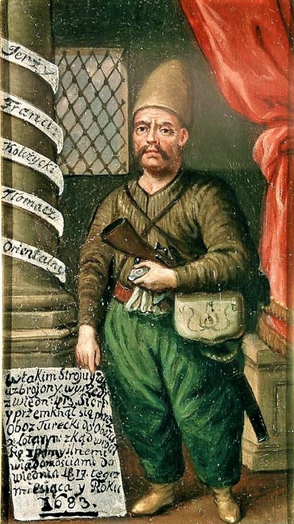 XVII-wieczna podobizna Jerzego Kulczyckiego w stroju tureckim (domena publiczna),