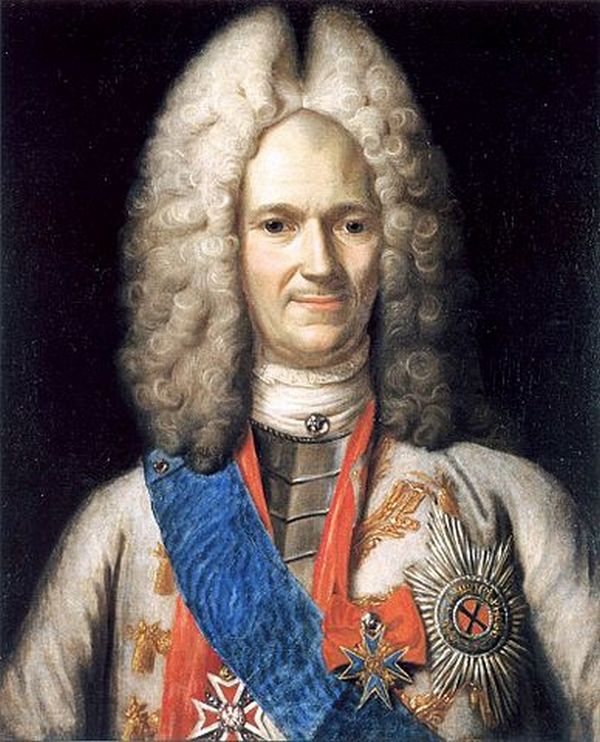 Portret Aleksandra Mienszykowa namalowany między 1716 a 1720 roku (domena publiczna).