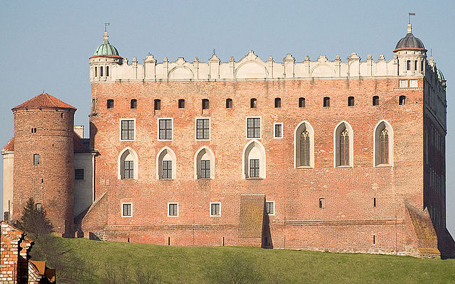 Zamek w Golubiu - jedna z siedzib Anny Wazówny.