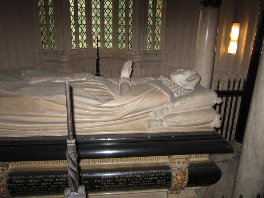 Grobowiec królowej Marii w Opactwie Westminsterkim (Jacob Truedson Demitz/domena publiczna).