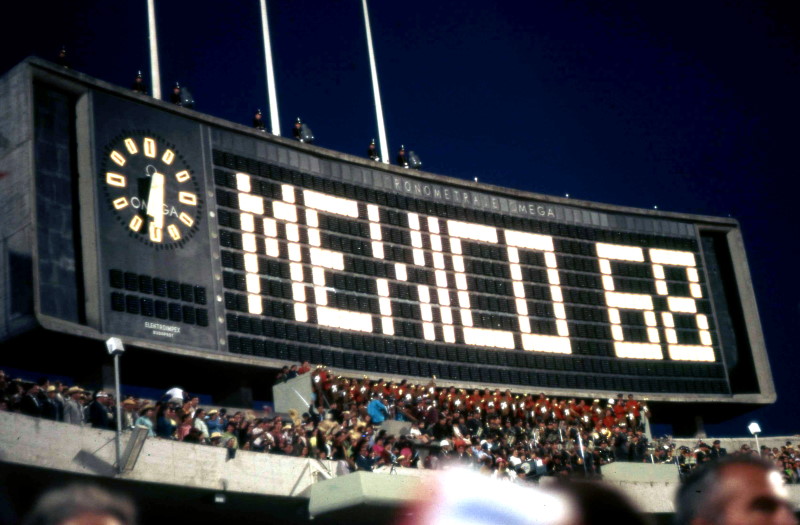 Ceremonia otwarcia Igrzysk Olimpijskich w Meksyku