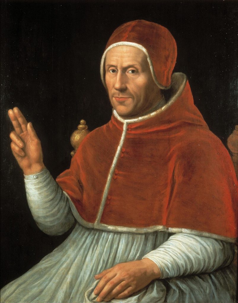 Nauczycielem Karola był Adrian z Utrechtu czyli przyszły papież Hadrian VI (Jan van Scorel/domena publiczna).