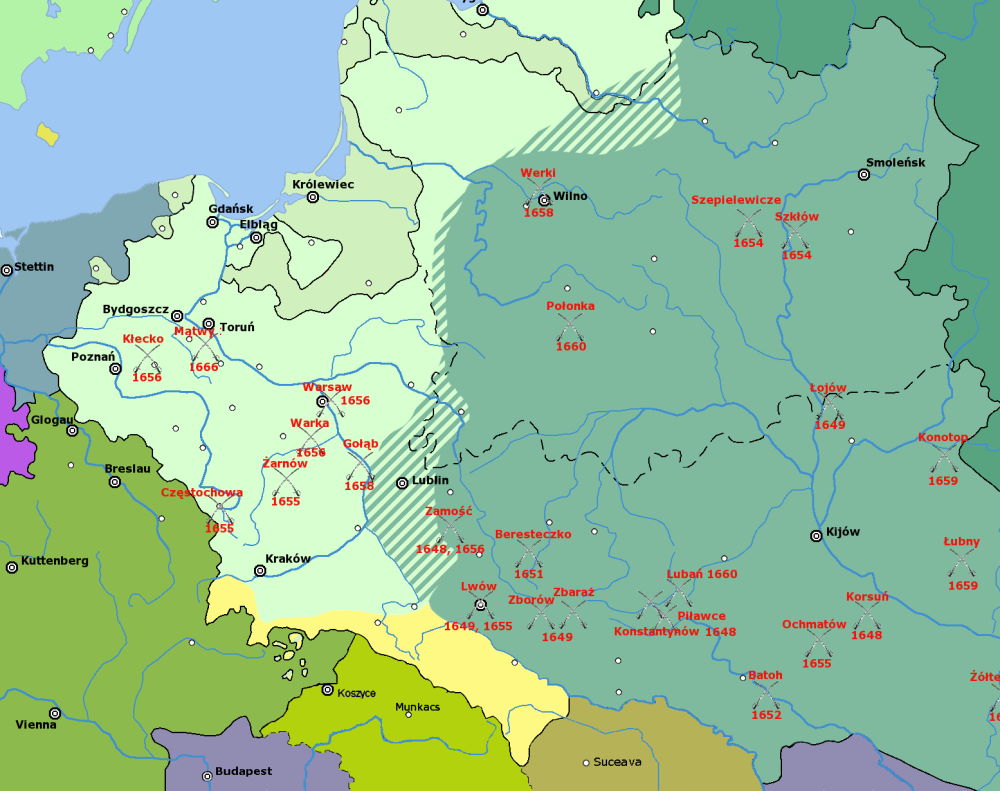 Okupacja Rzeczpospolitej w listopadzie 1655 roku