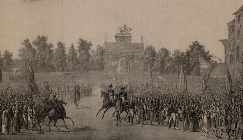 Wjazd cara Aleksandra I do Warszawy w 1815 roku