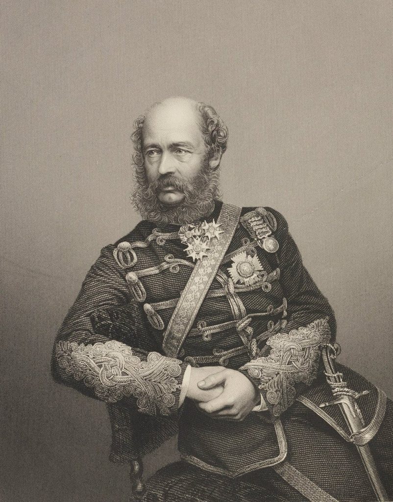 Dowódca Dywizji Kawalerii, lord Lucan (Daniel John Pound/domena publiczna).