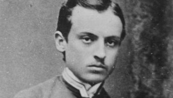 Henryk Sienkiewicz w 1869 roku - jako 23-latek.