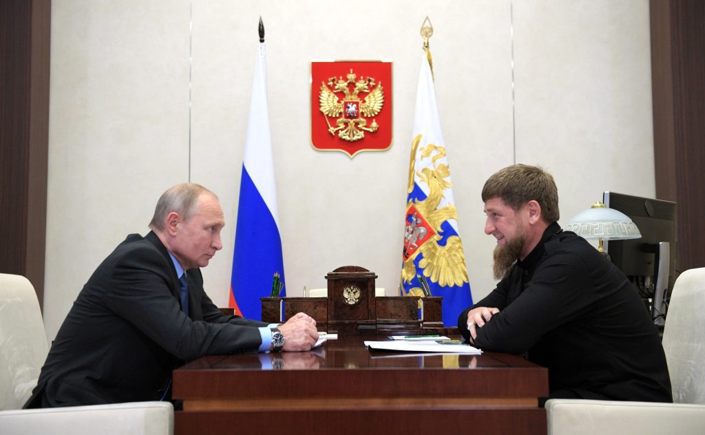 Kadyrow sprawił, że Czeczenia jest bardziej okrutną wersją putinowskiej Rosji (Kremlin.ru/CC BY 4.0).